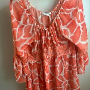 Orange Blouse
